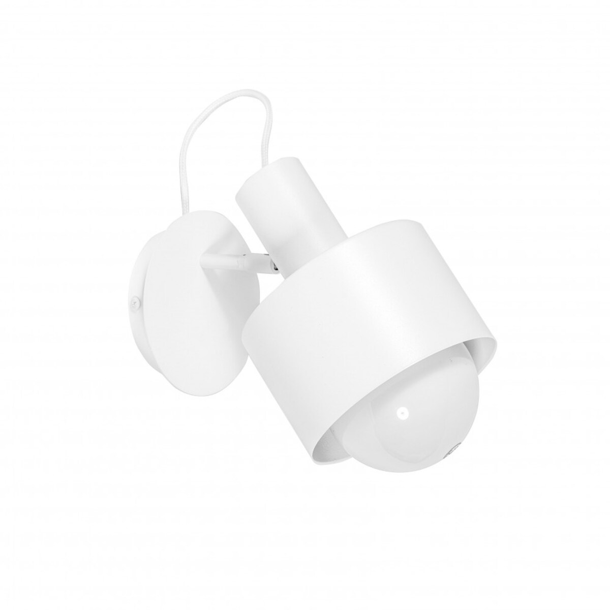 ENKEL KINKIET biała lampa ścienna / kinkiet