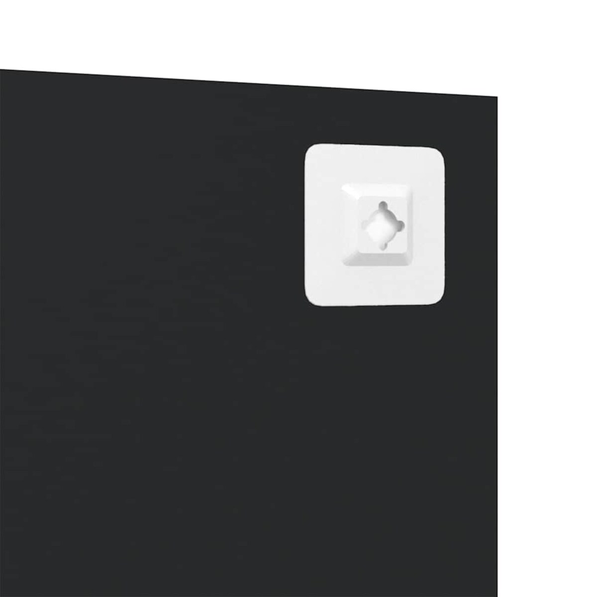 vidaXL Lustro ścienne, 30x100 cm, szklane, prostokątne