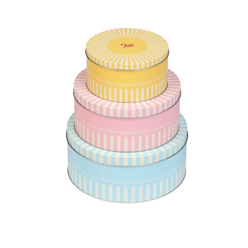 Tala puszki metalowe RETRO Elisabeth 3 szt.