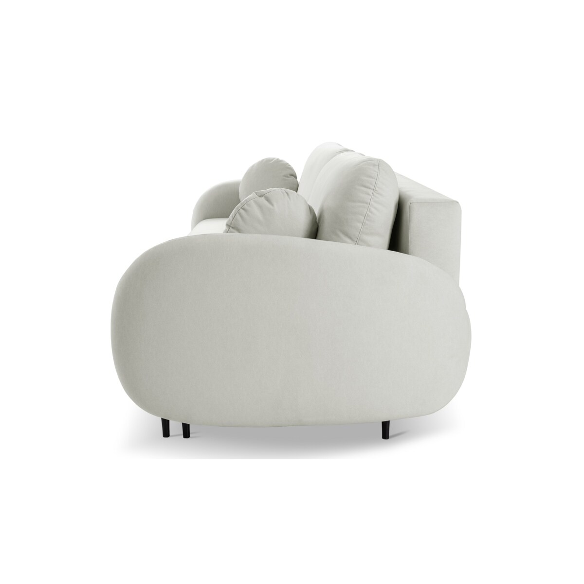 Nowoczesna sofa z funkcją spania SOFTI- ECRU