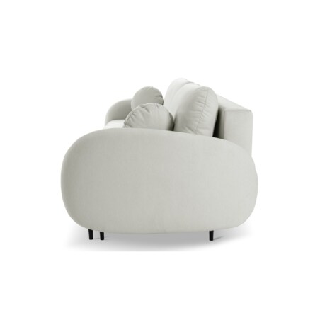Nowoczesna sofa z funkcją spania SOFTI- ECRU
