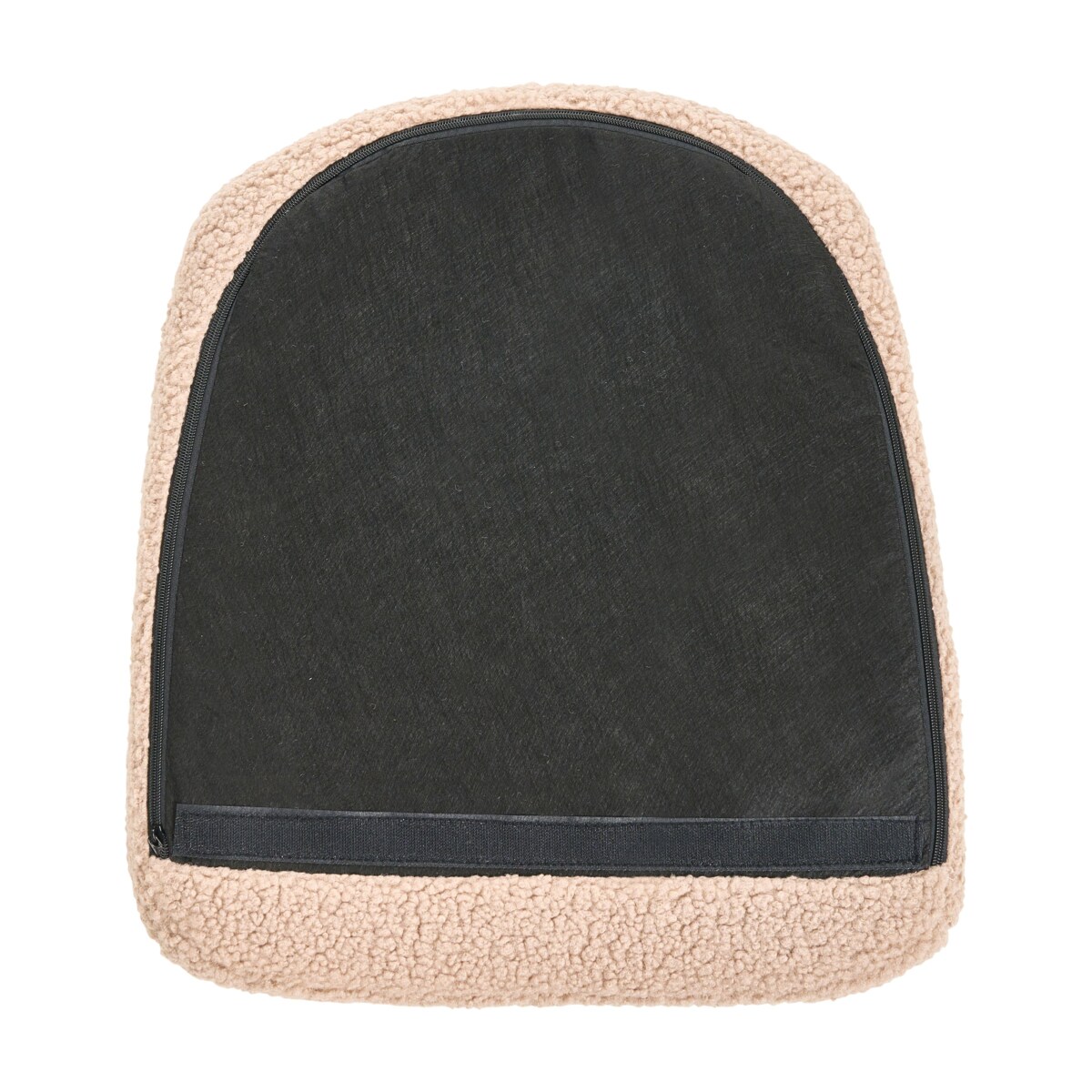 Fotel bujany GULSELE Boucle Beżowy