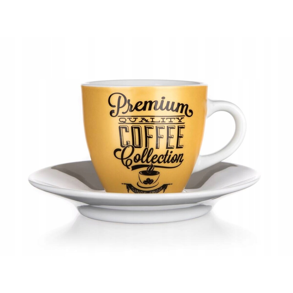 FILIŻANKA DO KAWY ESPRESSO 2 x 90 ml BANQUET dekorowana mała kubek prezent