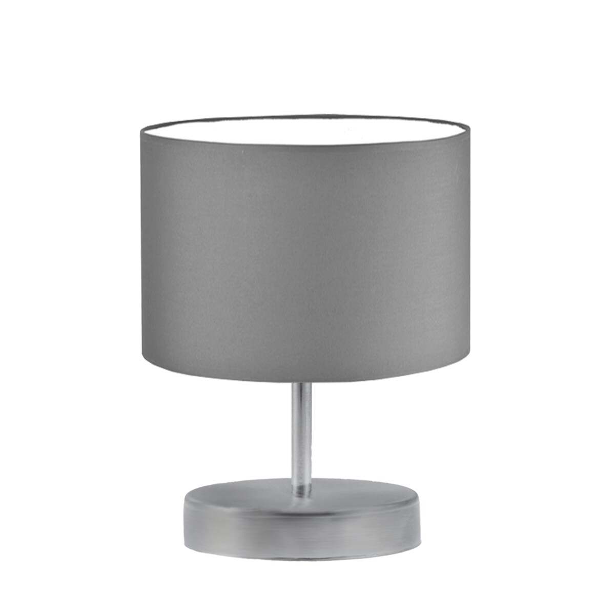 Lampka nocna na biurko lampa biurkowa LED z abażurem walec PICOLO