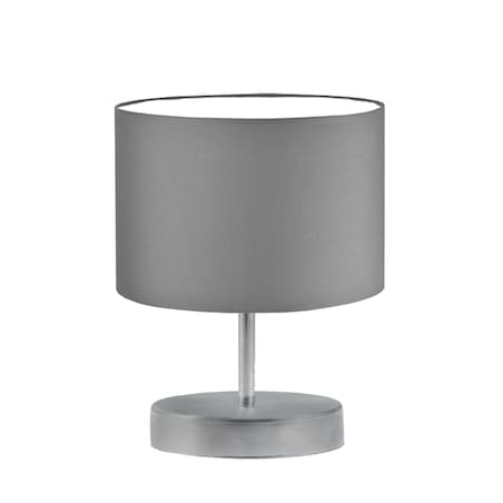 Lampka nocna na biurko lampa biurkowa LED z abażurem walec PICOLO