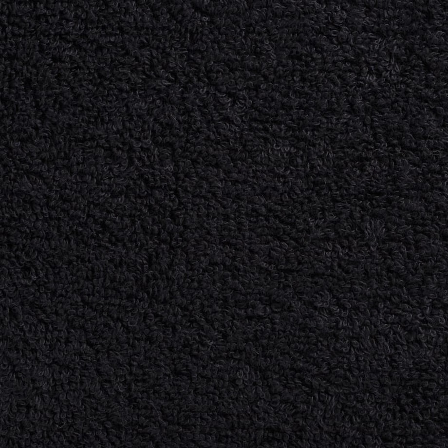 vidaXL Ręczniki premium SOLUND, 4 szt., czarne, 80x200 cm, 600 g/cm²
