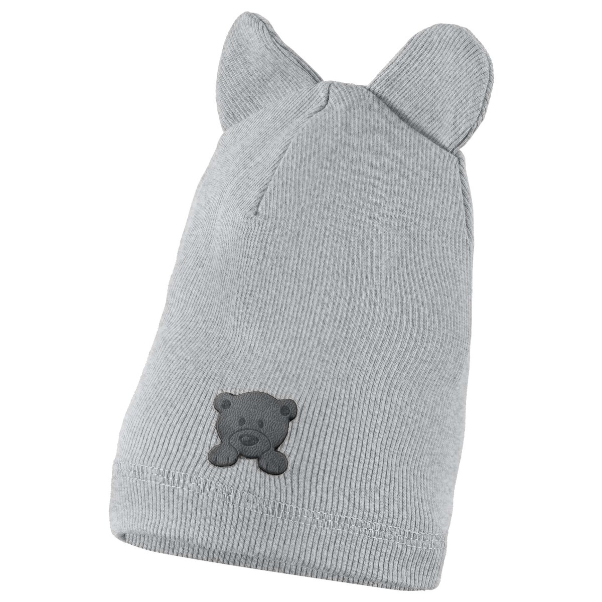 Czapeczka Jesienna Wiosenna Czapka + Komin Komplet Dla Dzieci 46-48 Szara