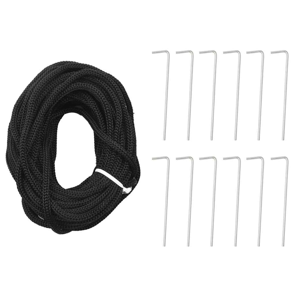 vidaXL Choinka LED 1534 diody LED Zimna biel 500 cm