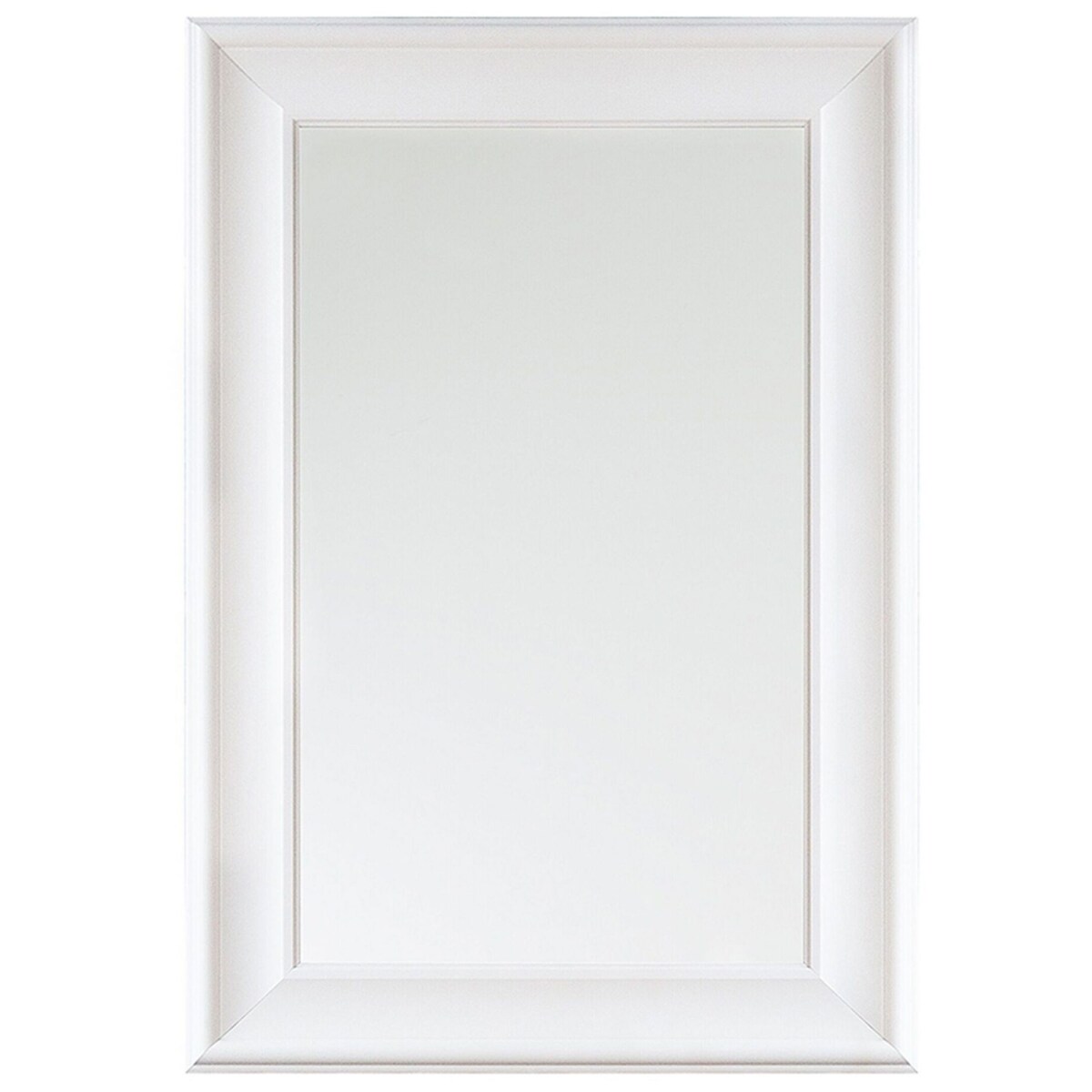 Lustro ścienne 60 x 90 cm białe LUNEL