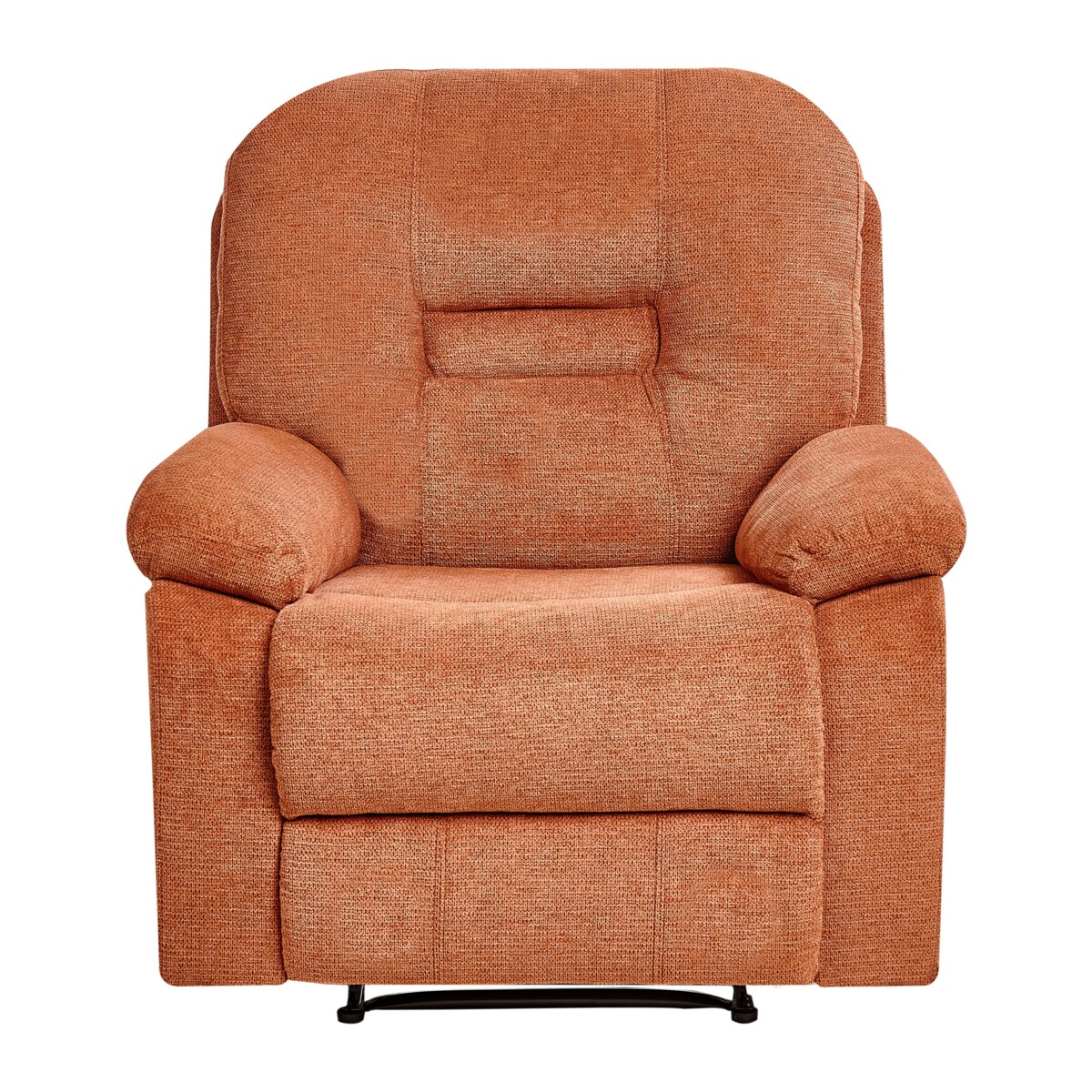 Rozkładany fotel BERGEN Tkanina Pomarańczowy