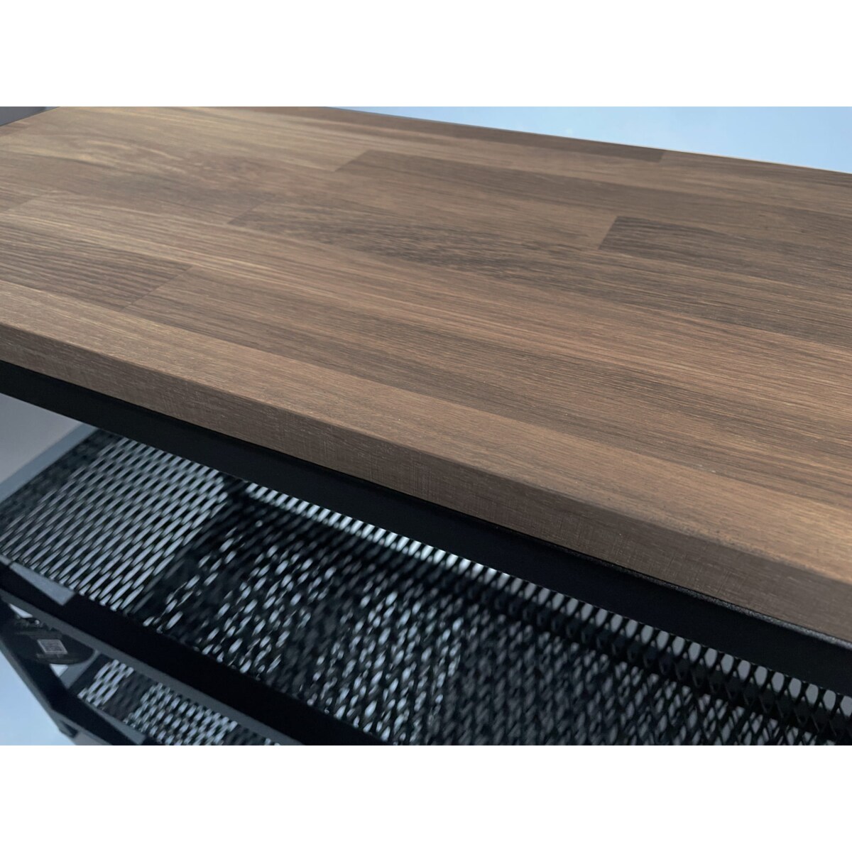 Szafka na buty loftowa dębowa brązowa siedzisko 60cm