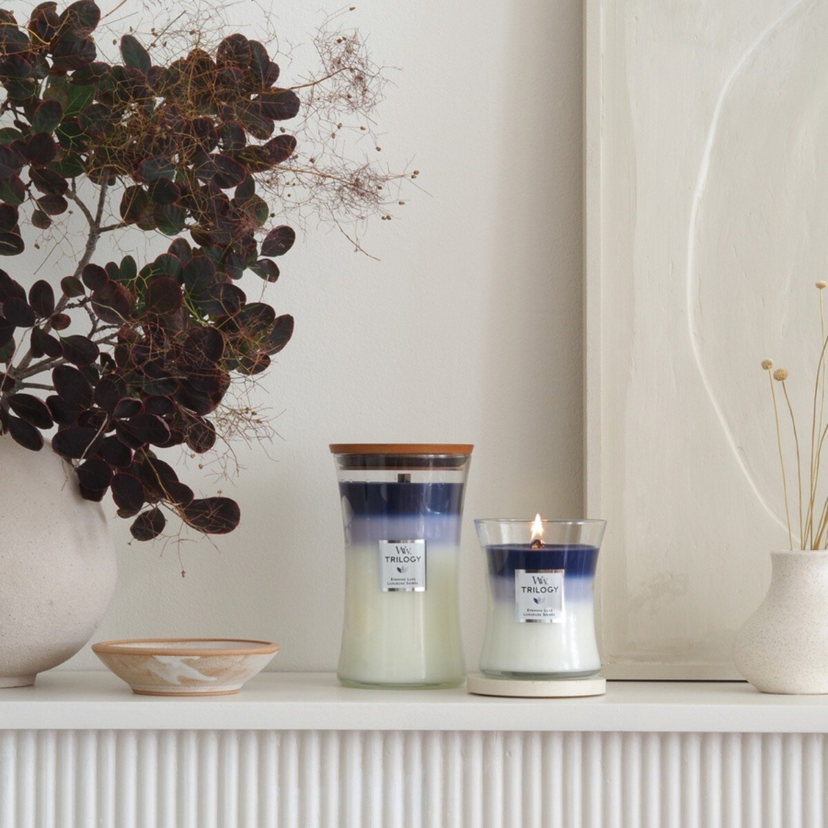 WoodWick świeca duża EVENING LUXE