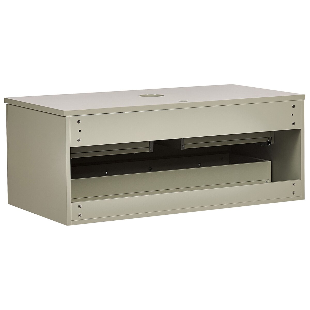 Szafka łazienkowa wisząca 100 x 52 cm zielona ALZIRA