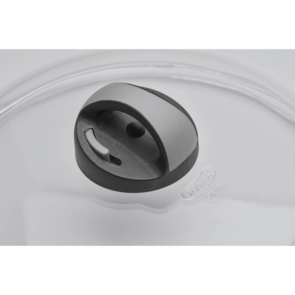 Szklana pokrywka z regulacją pary - 24 cm