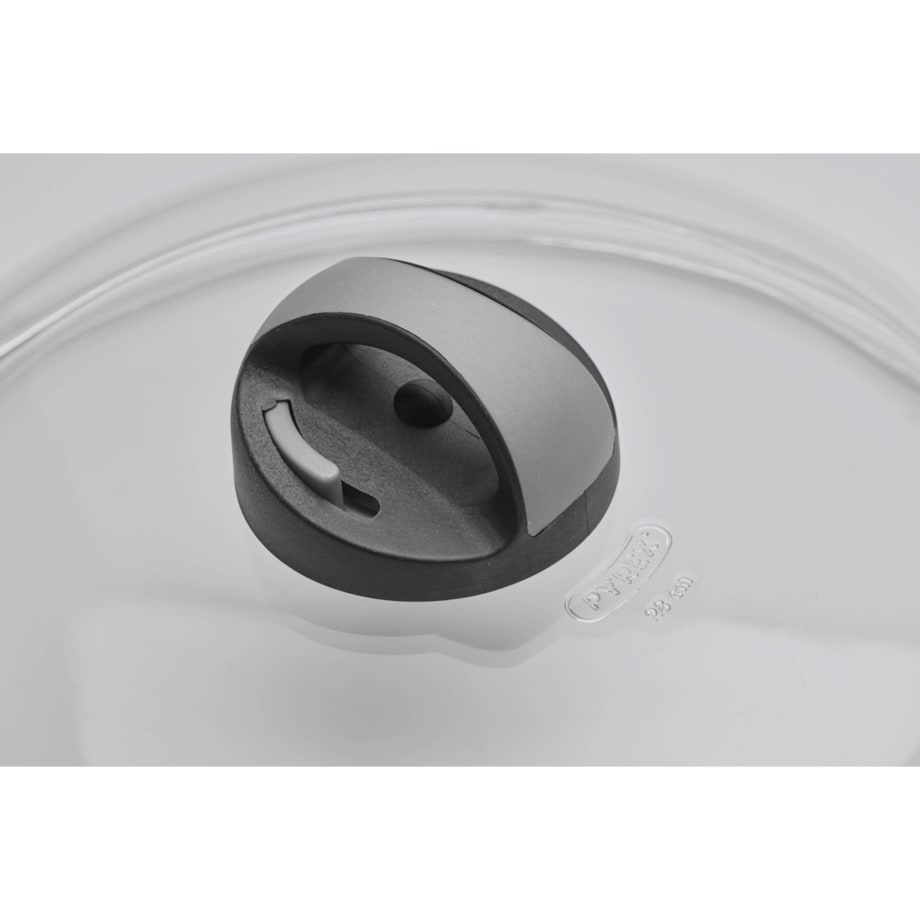 Szklana pokrywka z regulacją pary - 24 cm