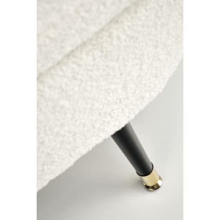 ŁAWKA ZE SCHOWKIEM Avico KREMOWA tkanina bouclé