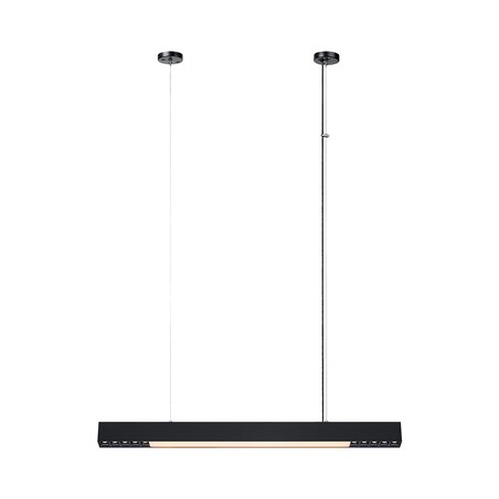 Lampa sufitowa wisząca Light Prestige Cali czarny LED 2700K-6500K (SMART) 1 szt.