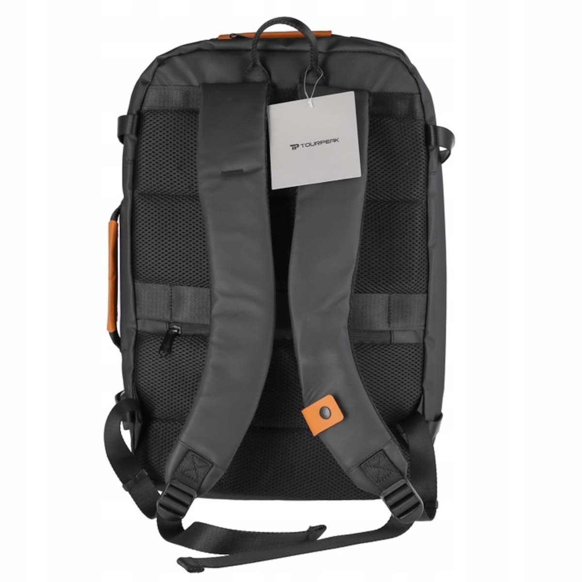 Plecak Czarny Miejski Podróżny Na Laptop 17" Z Kieszenią Do Samolotu