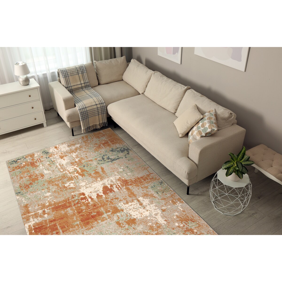 Dywan ABBY 486.13.LA112 wełniany OSTA - 120x170 cm