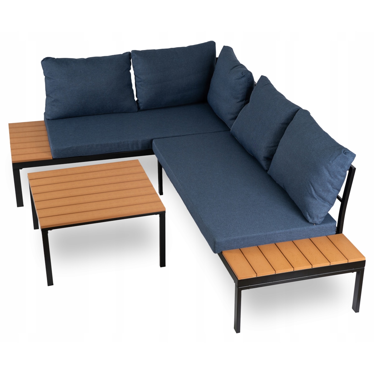 Zestaw Mebli Ogrodowych Narożnik Na Taras Ogród Komplet NORMAN