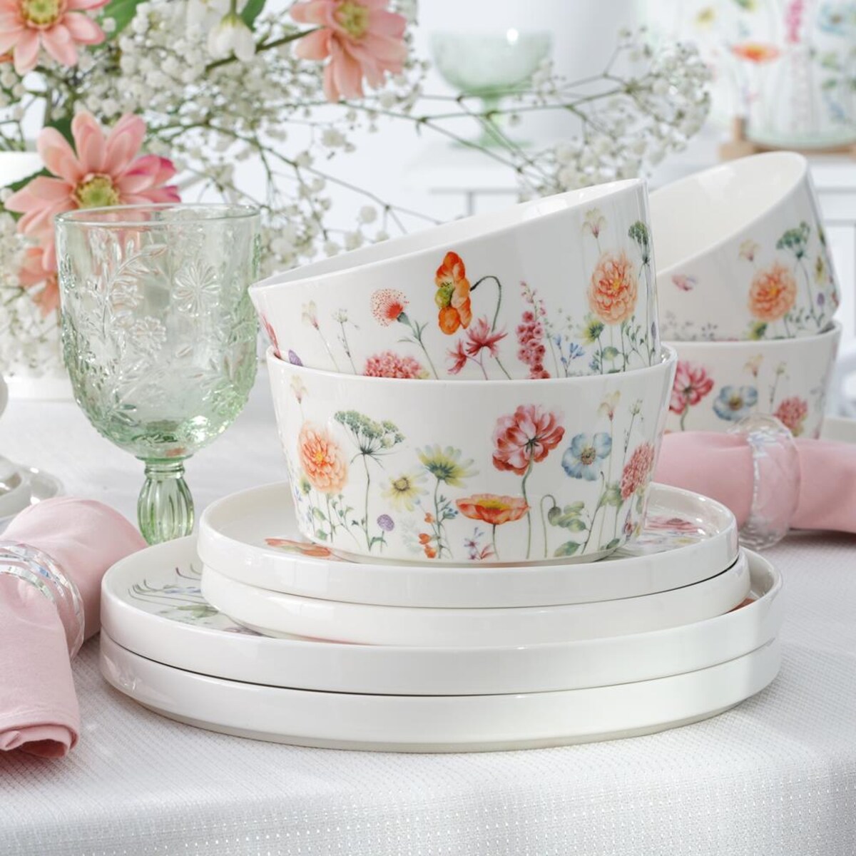 VILLA ITALIA Miseczka do zupy porcelanowa 15 cm GARDENO