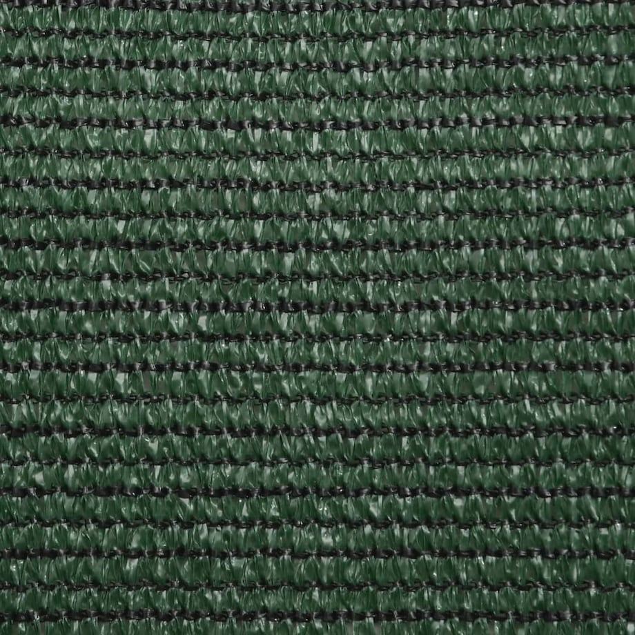 vidaXL Żagiel przeciwsłoneczny, 160 g/m², ciemnozielony, 5x5x5 m, HDPE
