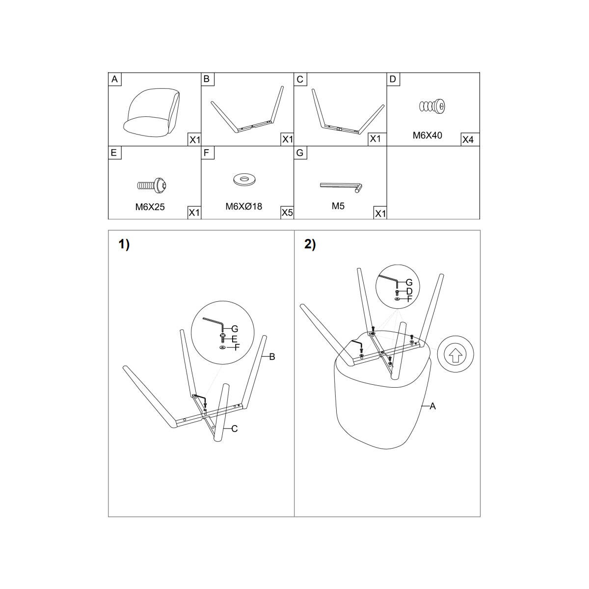 Fotel typu muszelka CELESTE, sztruksowy