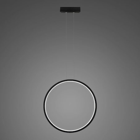 Lampa wisząca Ledowe Okręgi No.1 X 60cm 3k 32W czarny