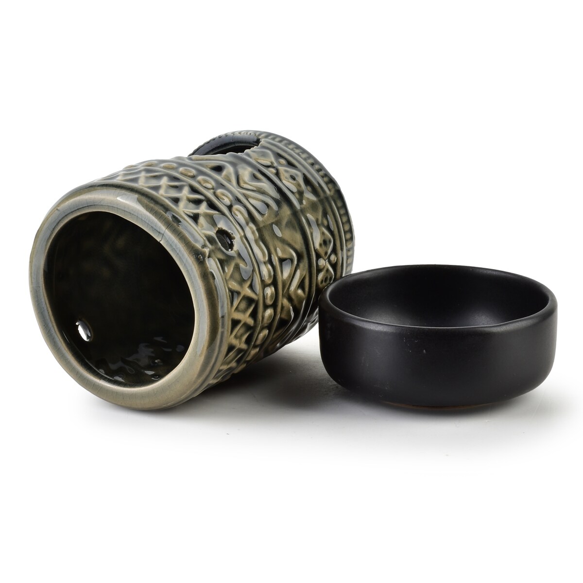 Kominek na olejek zapachowy 7,5x7,5x12cm dwuczęściowy