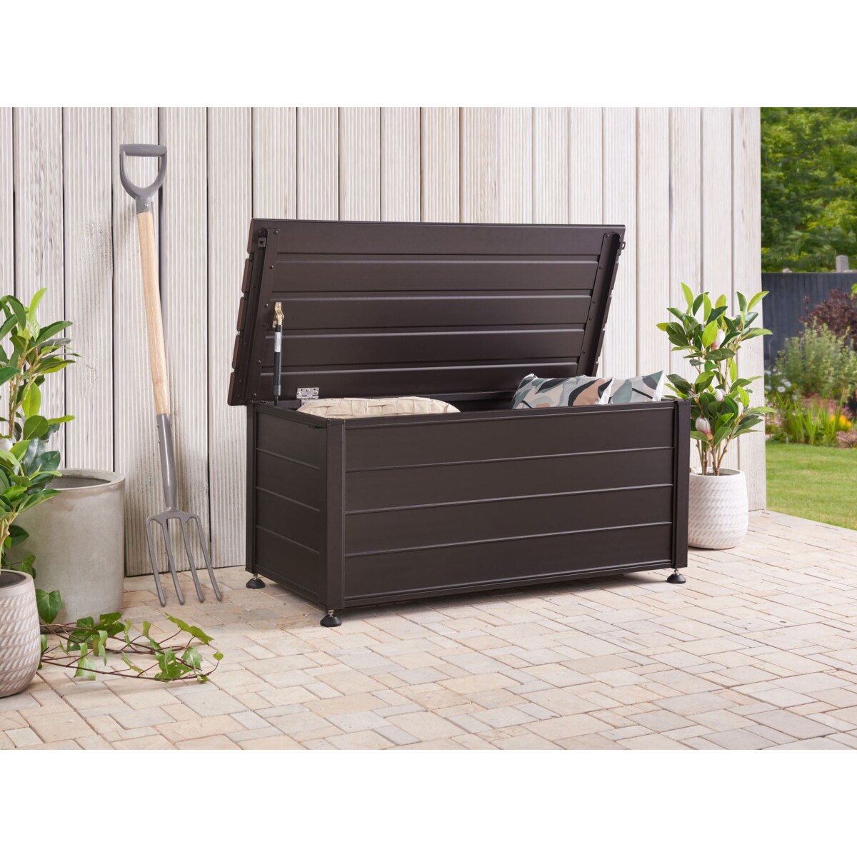 Skrzynia do przechowywania Ciemnobrązowy CAMPALTO