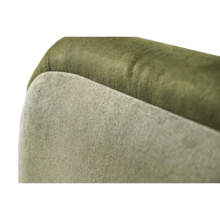 Łóżko Lagom (200x200) z pojemnikiem na pościel w tkaninie DarkGreen&Green