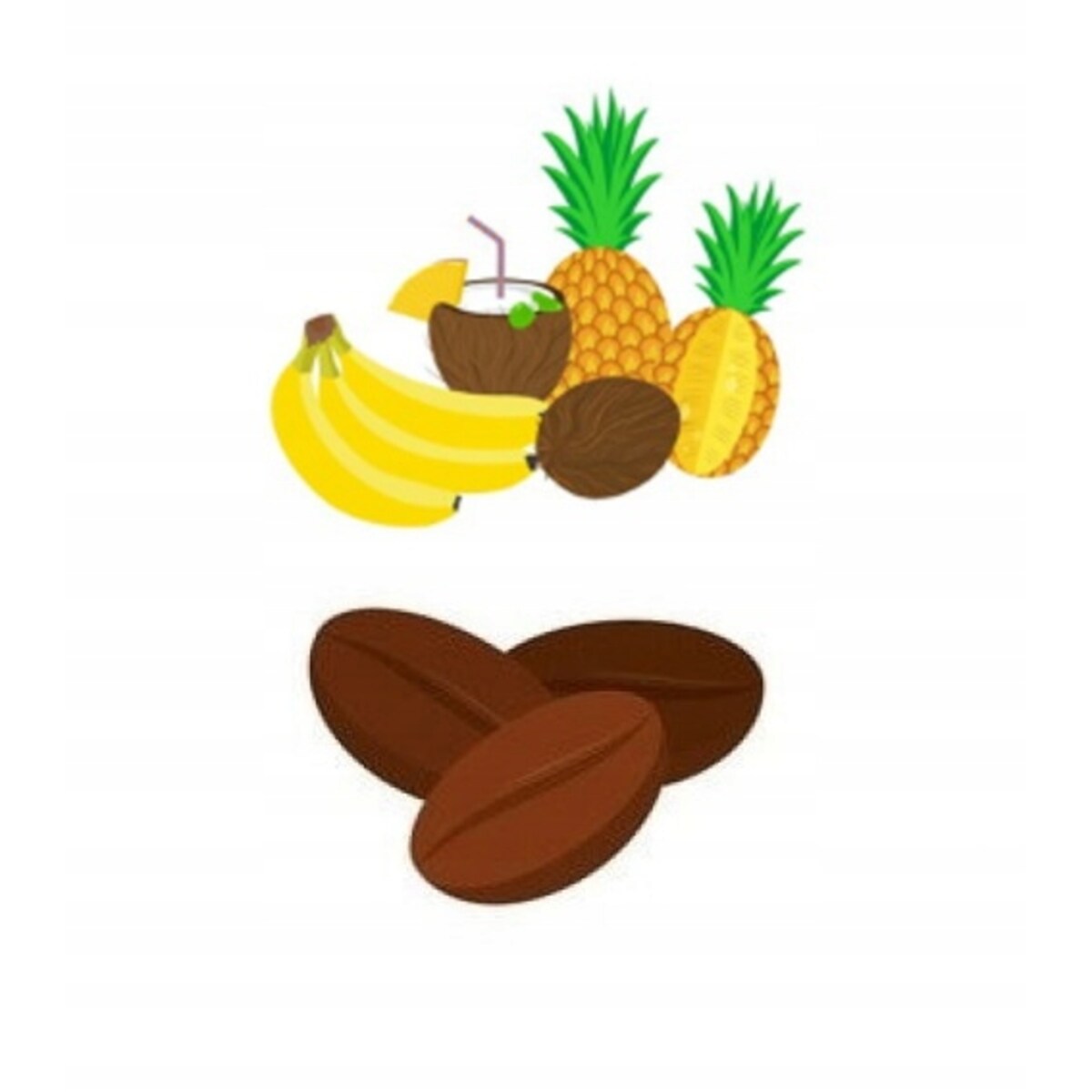 Kawa aromatyzowana o smaku MALIBU mielona deserowa ARABICA Cup&You 200g na prezent upominek dla kobiety mężczyzny faceta mamy taty żony męża