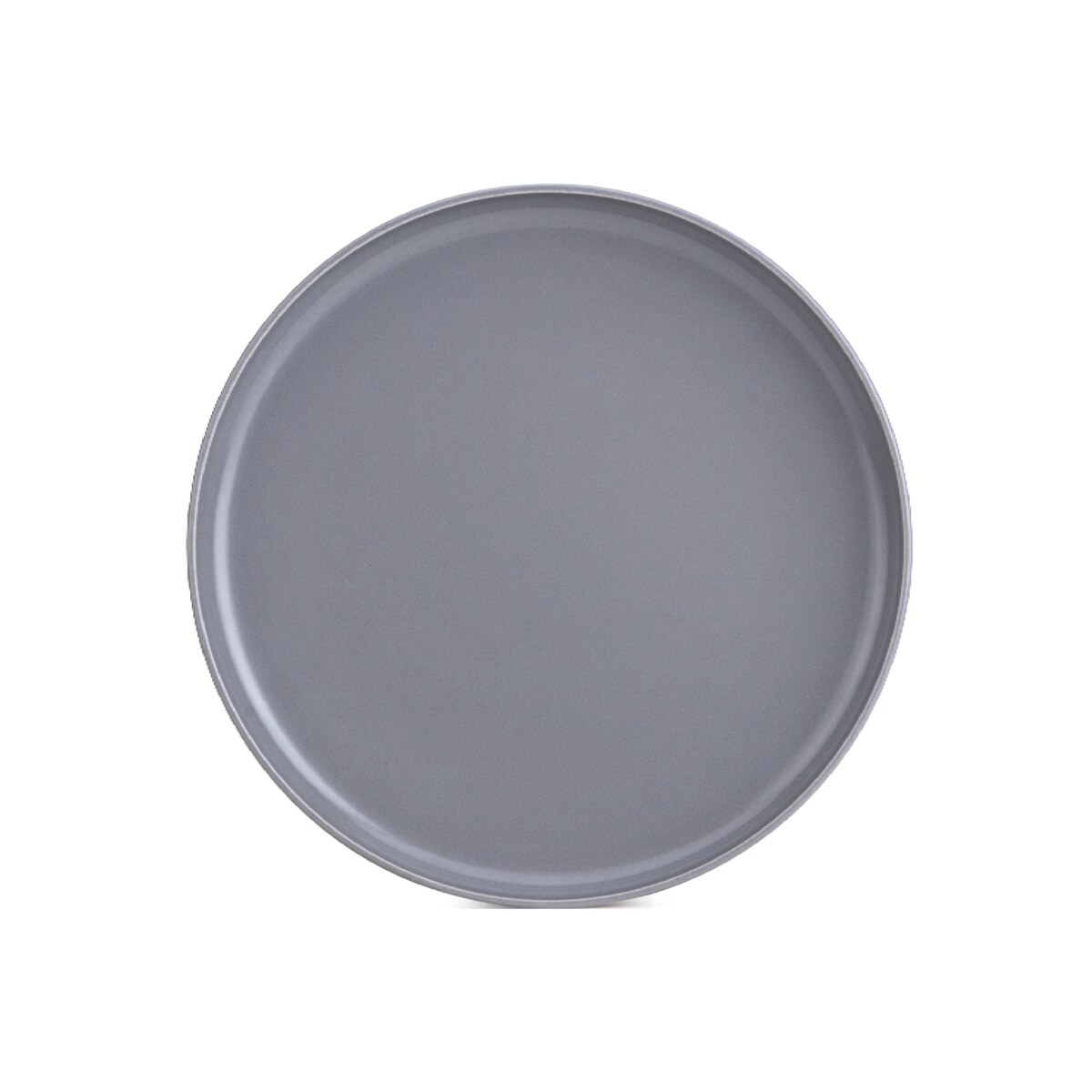 KONSIMO VICTO Zestaw obiadowy 6-osobowy szary/czarny/biały/czarny (24 elementy)