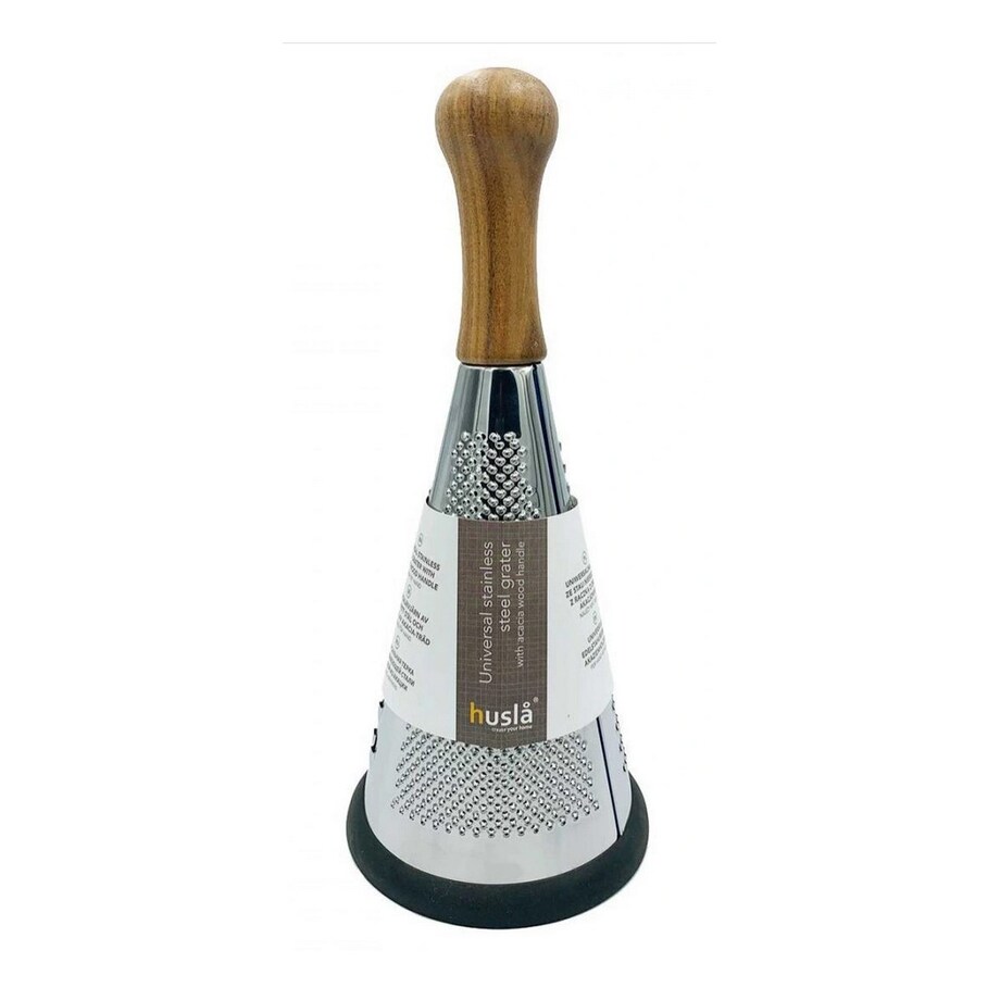 Tarka ze stali nierdzewnej i drewna akacjowego HUSLA