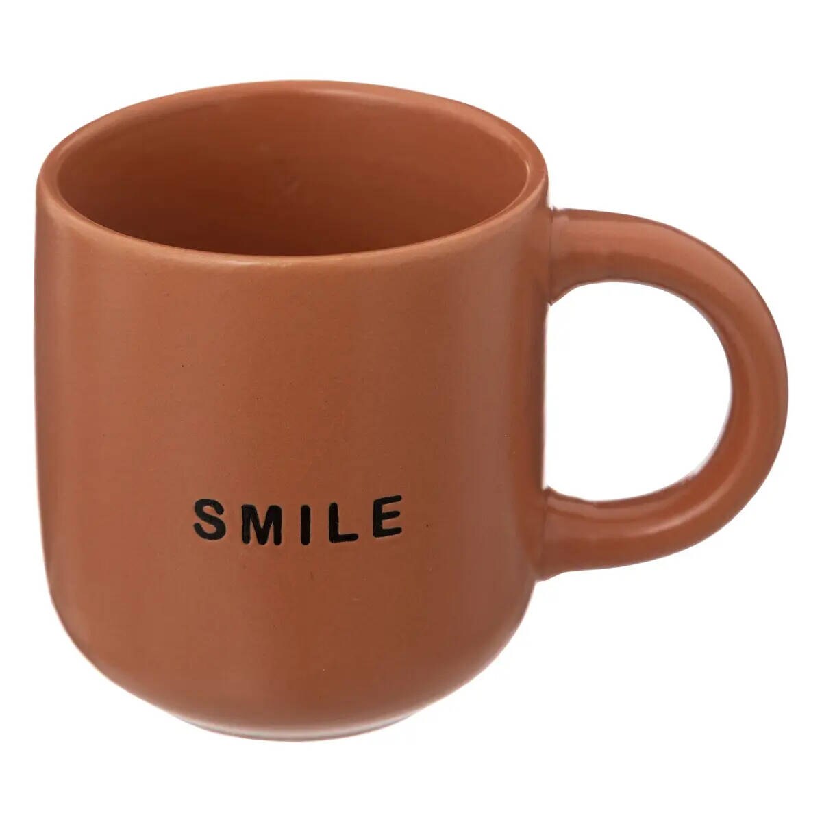 Zestaw 4 ceramicznych kubków na bambusowym stojaku, 240 ml