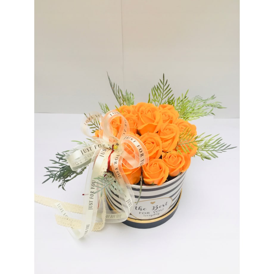 FLOWER BOX DUŻY piękny pachnie kwiaty mydlane na urodziny dzień mamy 18