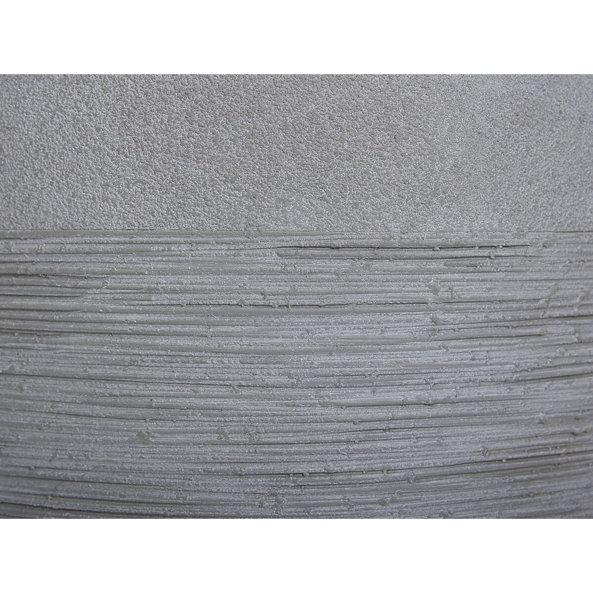 Doniczka 42 x 42 x 41 cm szara SAMOS