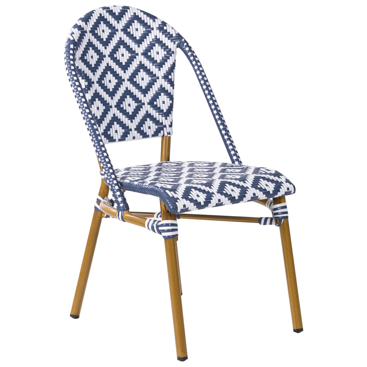 Zestaw ogrodowy dla 4 osób RIFREDDO Technorattan Niebieski