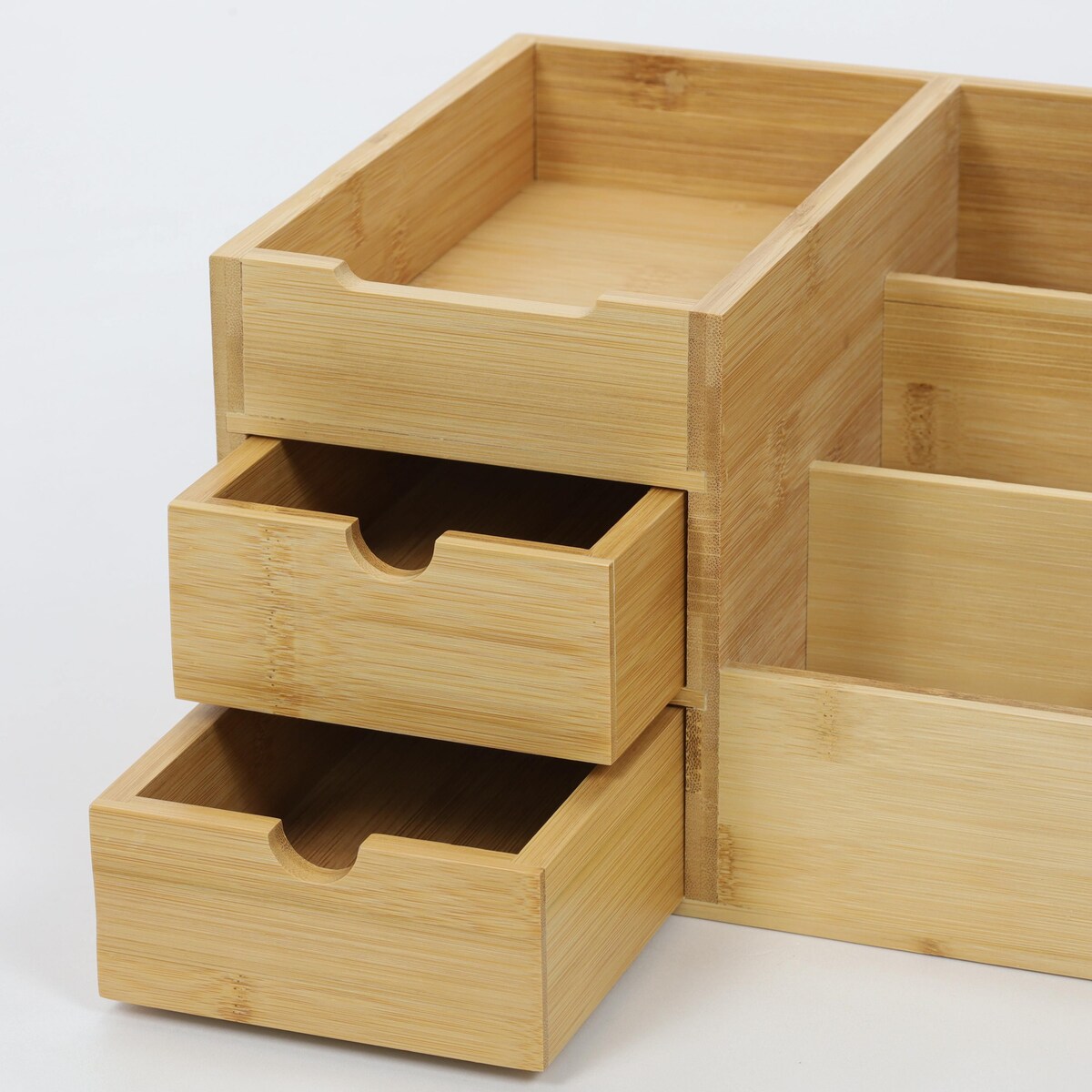 Bambusowy organizer z szaufladami SOLA