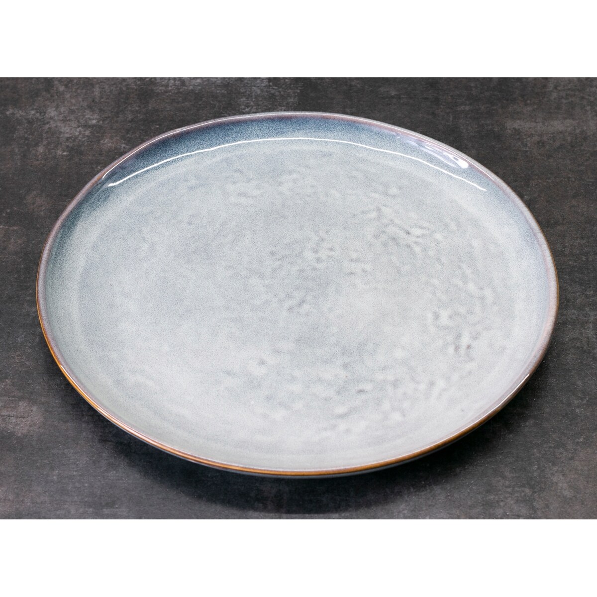 TALERZ HEDDA obiadowy niebieski śr. 27cm