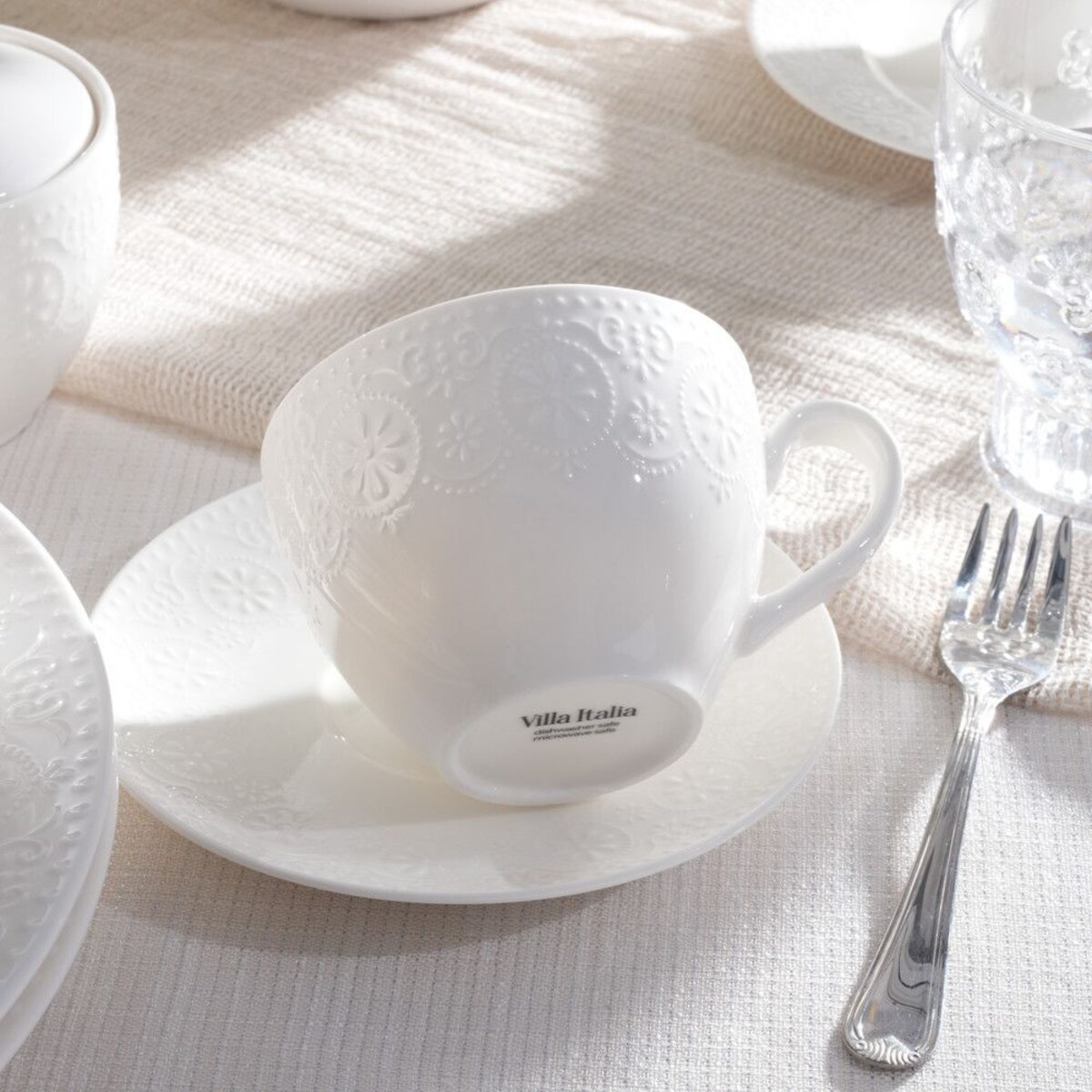 VILLA ITALIA Filiżanka do kawy 200 ml porcelanowa FLORENTINA