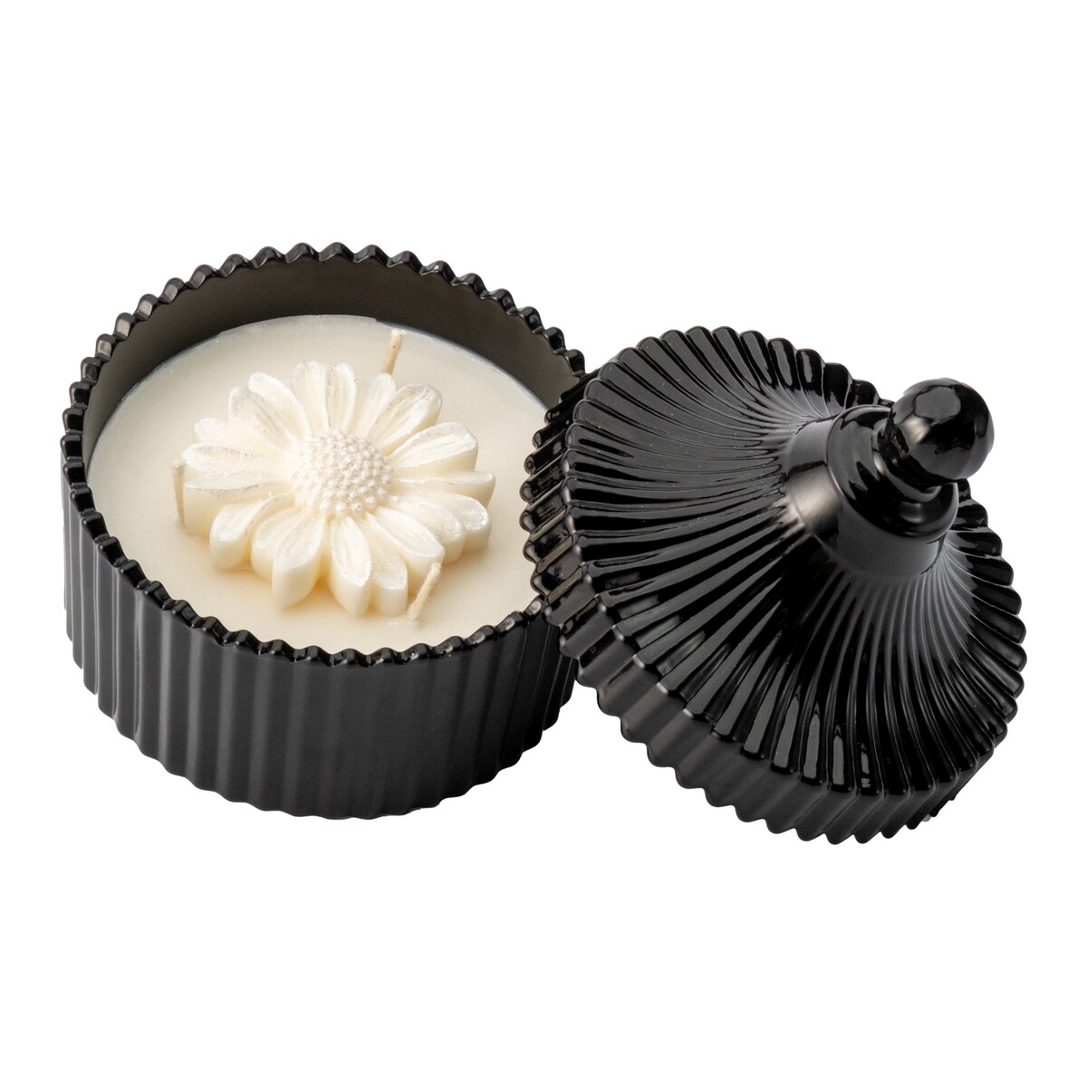 Sen o Paryżu - świeca z wosku sojowego w ozdobnym szkle