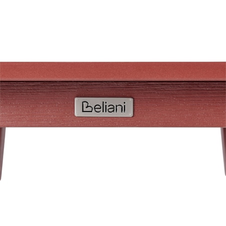 Stół ogrodowy 60x60 cm Drewno Czerwony ADIRONDACK