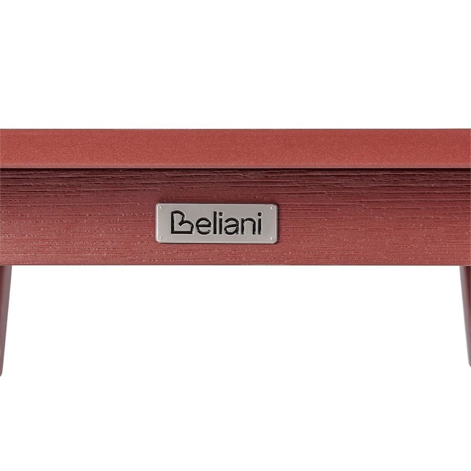 Stół ogrodowy 60x60 cm Drewno Czerwony ADIRONDACK