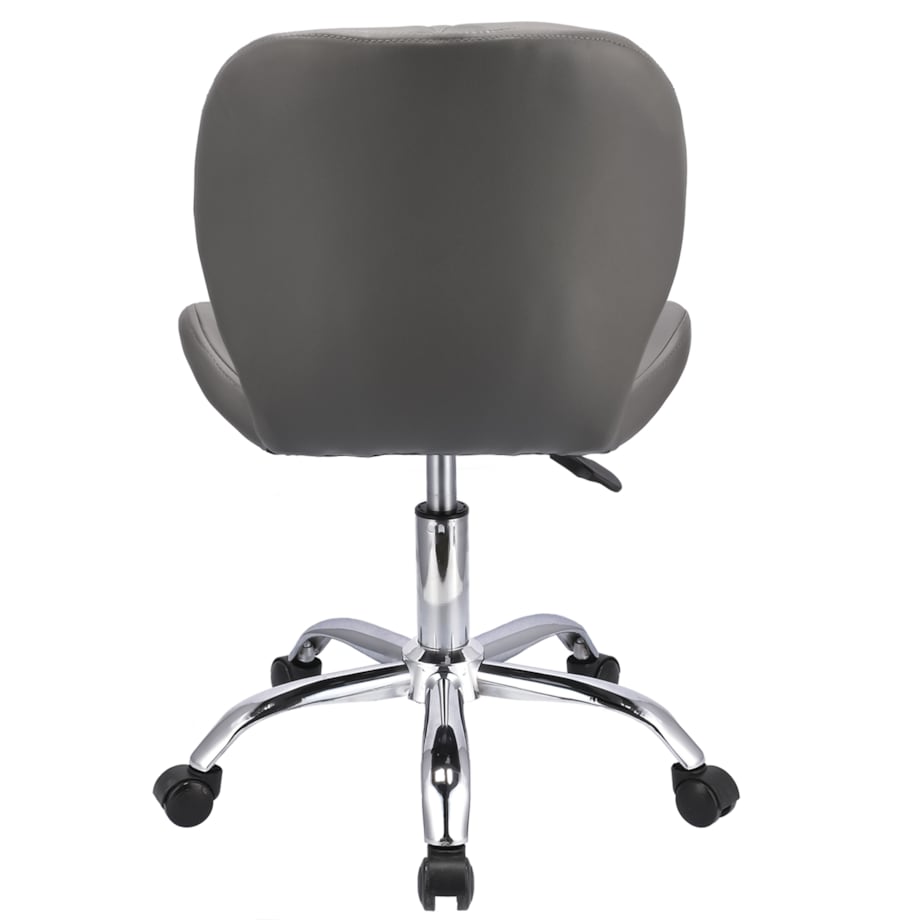 Krzesło ekoskóra biurowe ENDO szare