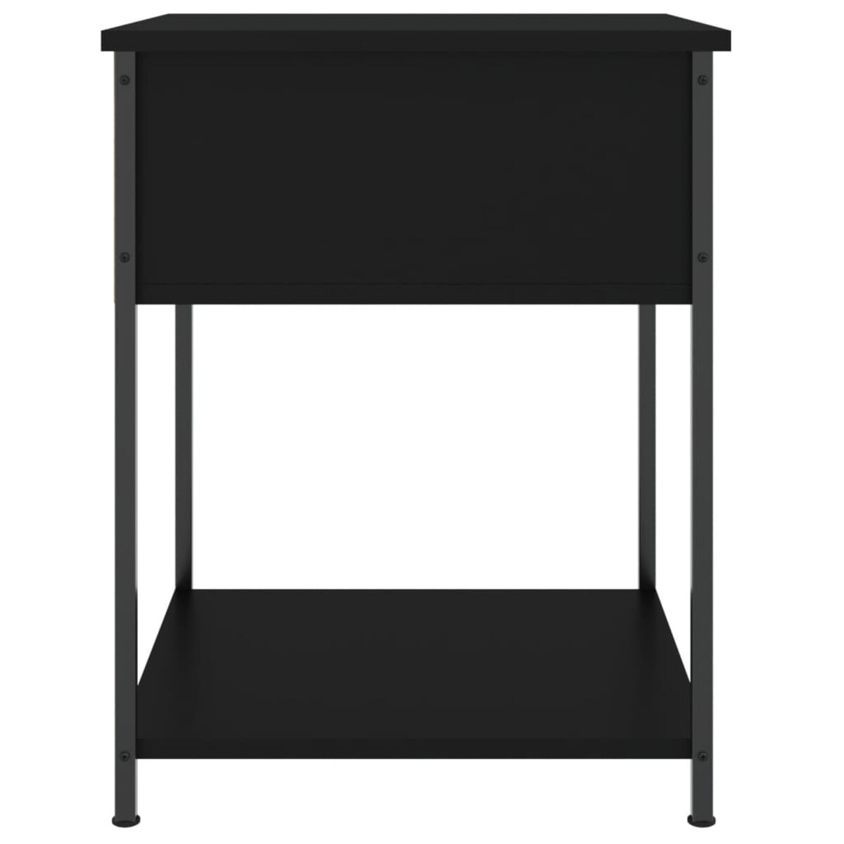 vidaXL Stoliki nocne, 2 szt., czarne, 44x45x58 cm