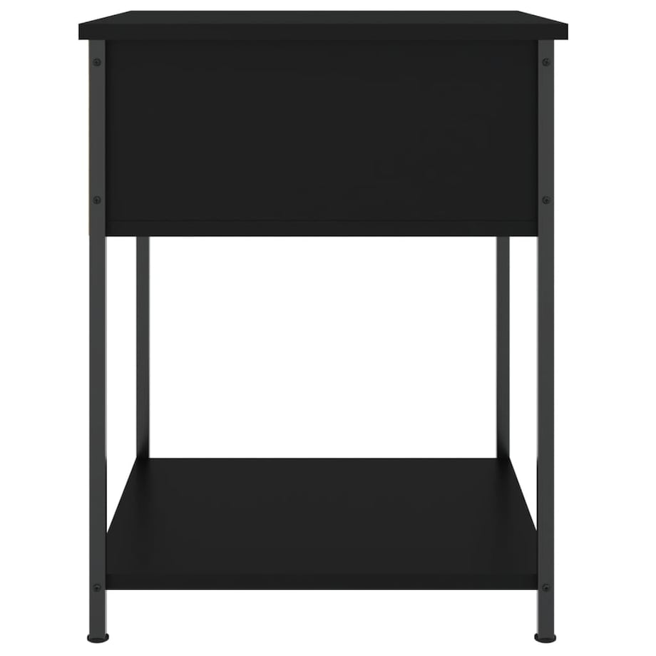 vidaXL Stoliki nocne, 2 szt., czarne, 44x45x58 cm