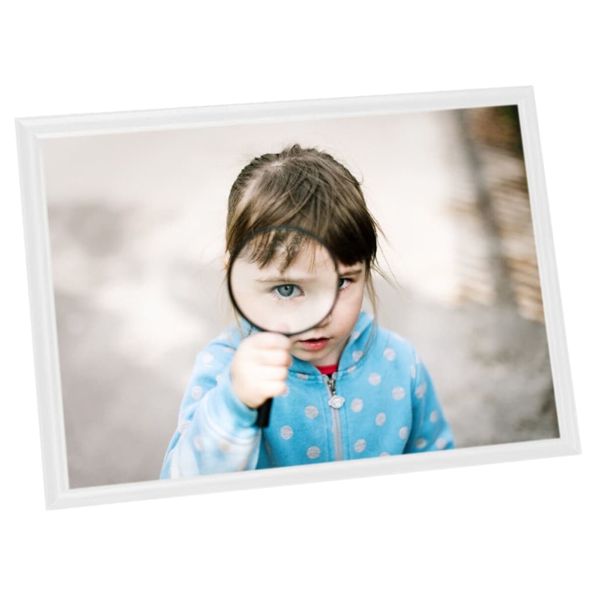 vidaXL Ramki na zdjęcia, 3 szt., stojące, białe, 18x24 cm, MDF