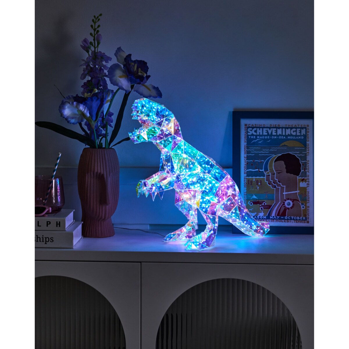 Dekoracja LED Dinozaur TARJANEX Kolorowy