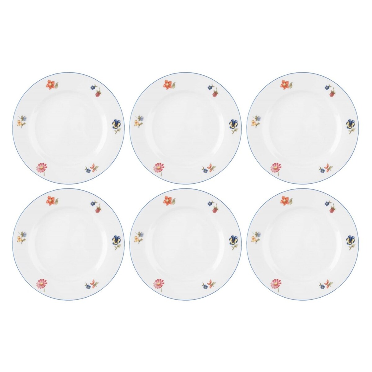 SELTMANN SONATE NOSTALGIA Zestaw 6 talerzy do sałatek 17 cm